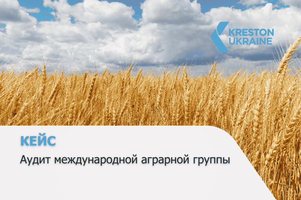 Решение Kreston: аудит международной группы компаний с координацией между Украиной и Кипром - Кейс аграрна гр ру
